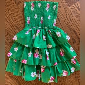Abercrombie & Fitch fit and flare strapless dress